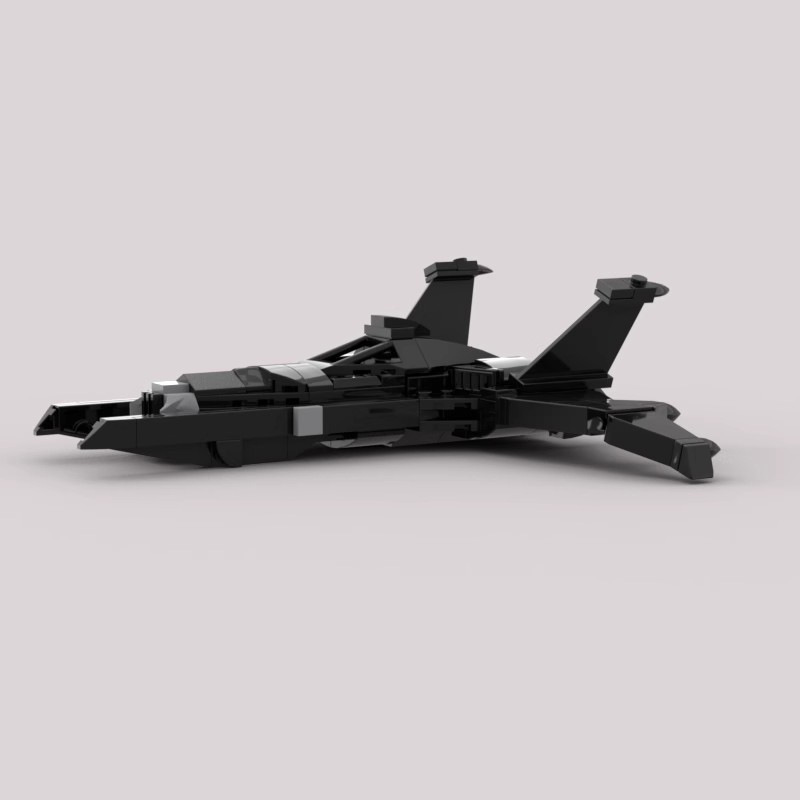 Picture of MOC Kids Gift Blocks Batman Chariot Compatible Lego Arkham Bat Wing Model Male Assembled Toy