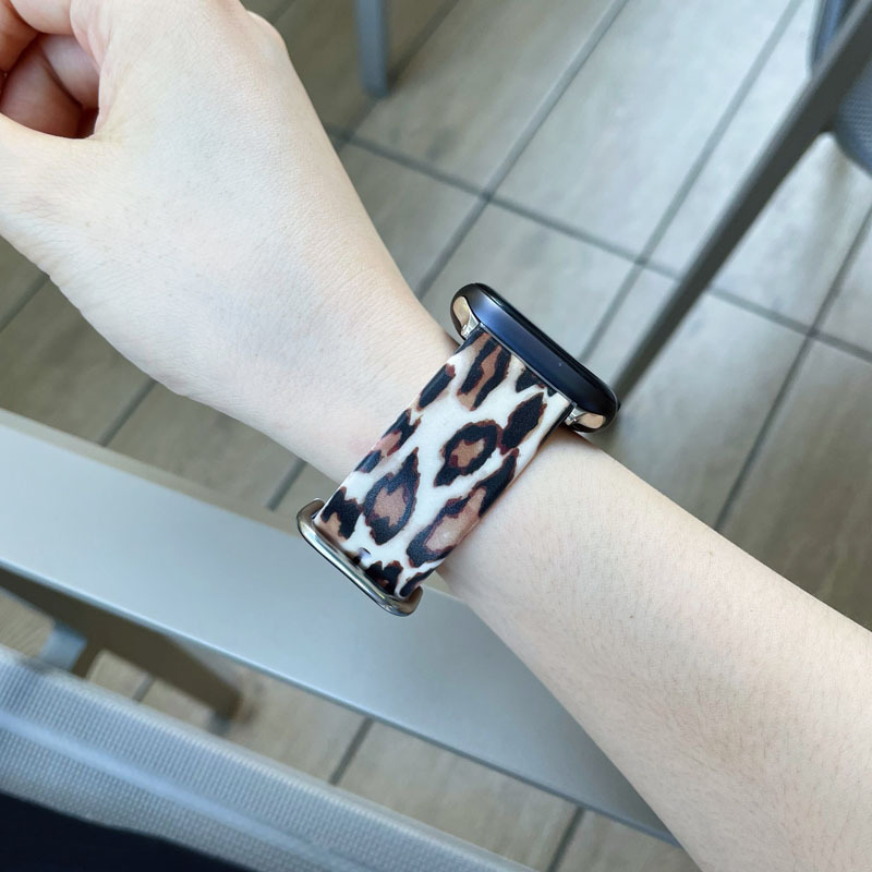Picture of For apple watch Leopard apple watch Strap iwatch3456 Generation 38/40/42/44mm Soft Female