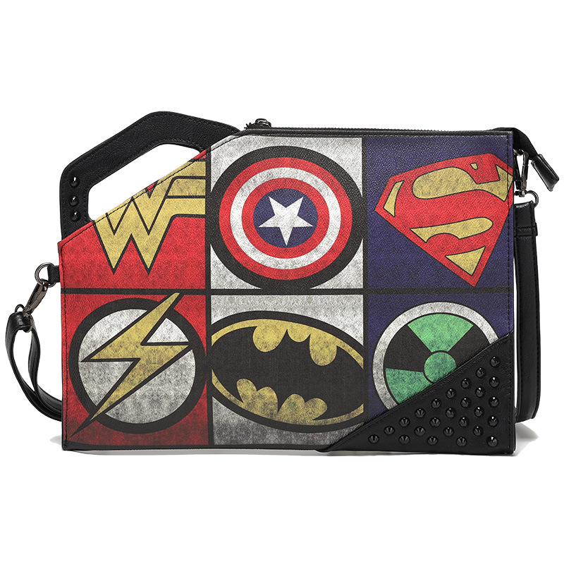 New Trendy Men's Clutch Casual Shoulder Bag Korean Style Crossbody Bag Street Men's Bag Portable Clutch Bag Handbag