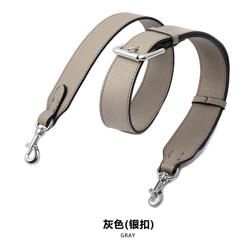 Picture of Ma Huangshi MHS-A-9 Litchi-grain Cowhide Bag Replacement Strap Dionyor Bag Long Shoulder Strap All-match Wide Shoulder Strap