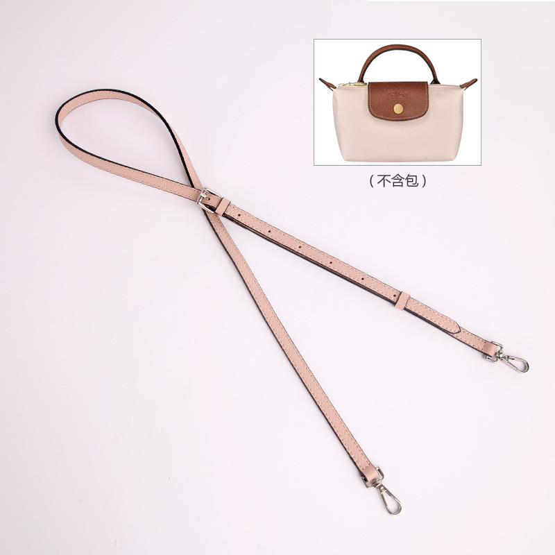 Picture of Mini Dumpling Bag Cowhide Shoulder Strap Punch-Free Crossbody Bag with Mini Adjustable Replacement Genuine Leather Strap
