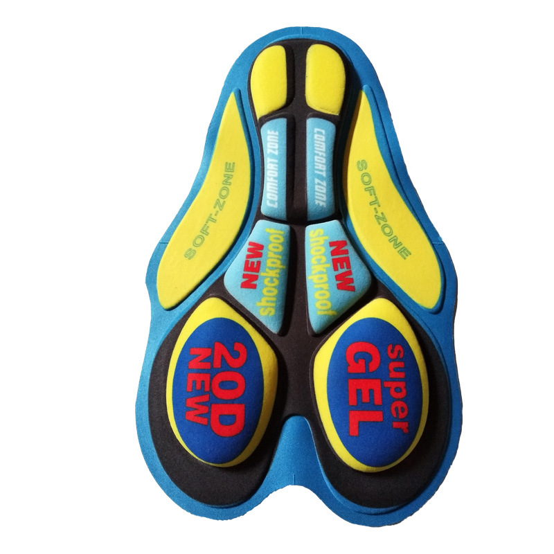 Picture of Cycling clothes cushion sponge silicone pad cycling shorts cushion moisture wicking shock absorption functional cycling clothes cushion