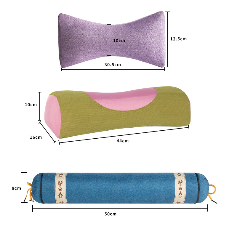Picture of wormwood pillow wormwood pillow cylindrical pillow triangle pillow candy pillow moxibustion neck protection wormwood pillow home cervical pillow