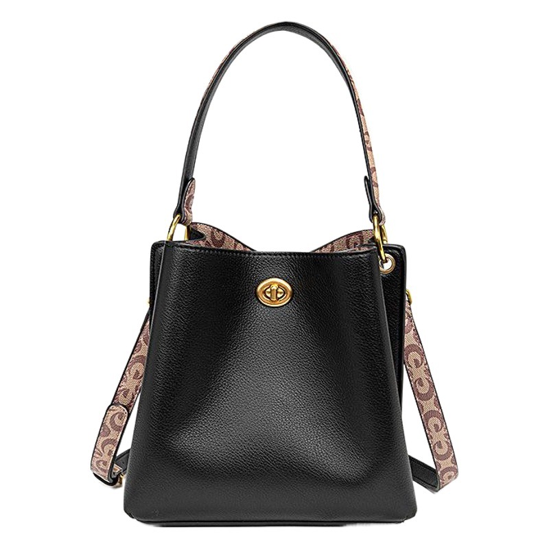 Bag Women's 2023 Soft Leather Bucket Bag Commuter Bag Niche Cream Bag Korean-style All-match Shoulder Tote Crossbody Bag