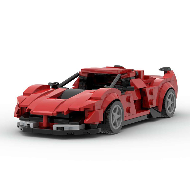 MOC set model Ferrari Fxx K creative compatible Lego Lego car model series boy gift toy