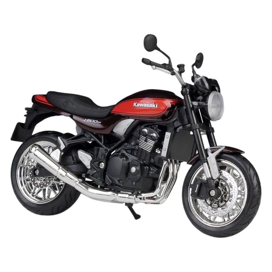 Meichi Figure 1:12 Kawasaki Kawasaki Z900RS Heavy Machine Simulation Alloy Motorcycle Model Finished Product Ornaments