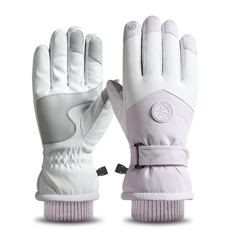 Picture of Winter Ski Gloves for Men and Women Couple Riding Sports fleece-lined Thickened Warm Windproof Waterproof Riding Cold-proof Gloves