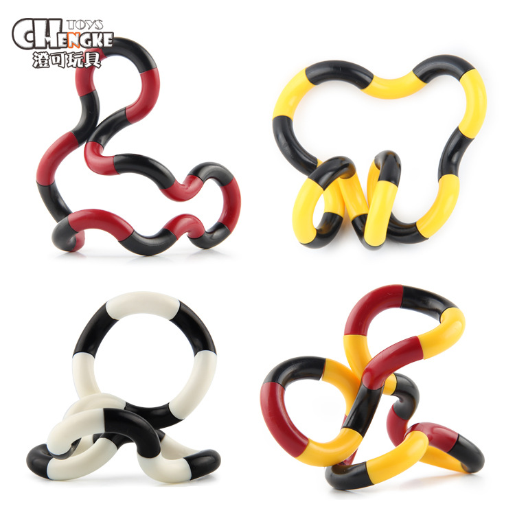 Adult Venting and Decompression Toy Set Toy Variety of Twisting Rope Decompression Chain Twisting Circle Winding Toy