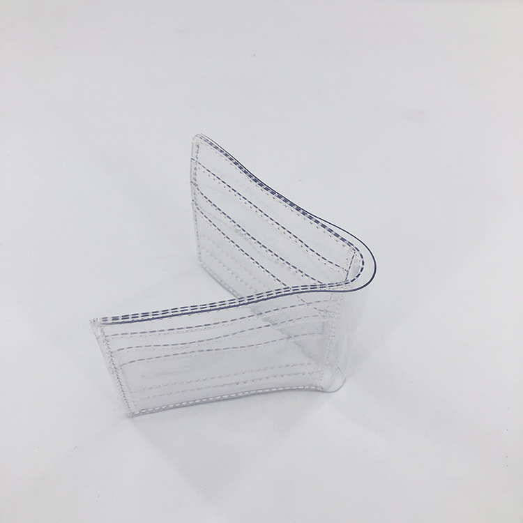 Picture of Korean and Japanese Fashion ins Transparent Jelly PVC Coin Purse Card Holder ID Bag Card Holder Cross-border Silver Bag Small Bag