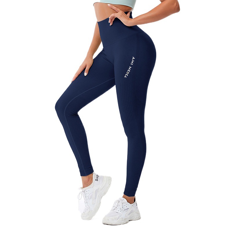 AMI MEDEA Peach Hip High Waist Yoga Pants Women's Stretch Tight Sports Running Sexy Fitness Pants