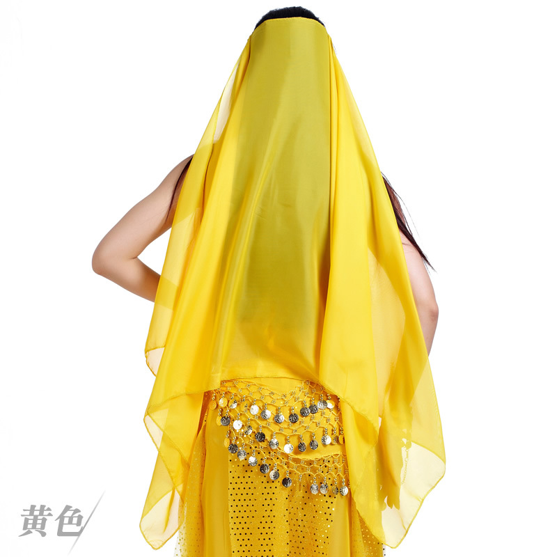 Picture of Dancer hand hook head chain belly dance veil hand hook head chain belly dance headwear belly dance gauze wholesale