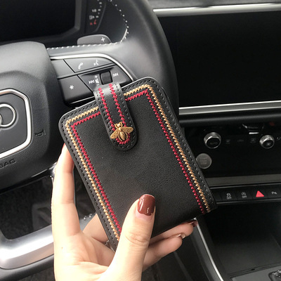 Picture of Motor Vehicle Driver's License Leather Cover Women's Personalized Creative Driver's License Protective Cover Driving License Two-in-One Cute Leather Ultra-Thin