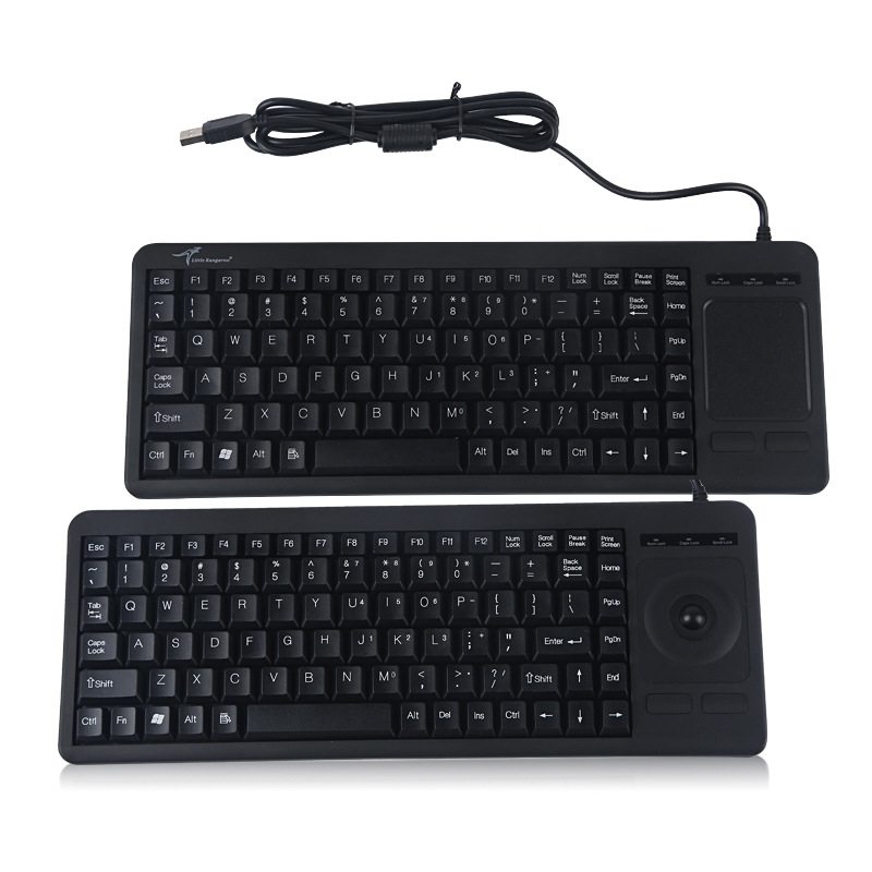 Picture of Small kangaroo 8800 touch board trackball industrial CNC industrial computer server data center integrated mouse and keyboard