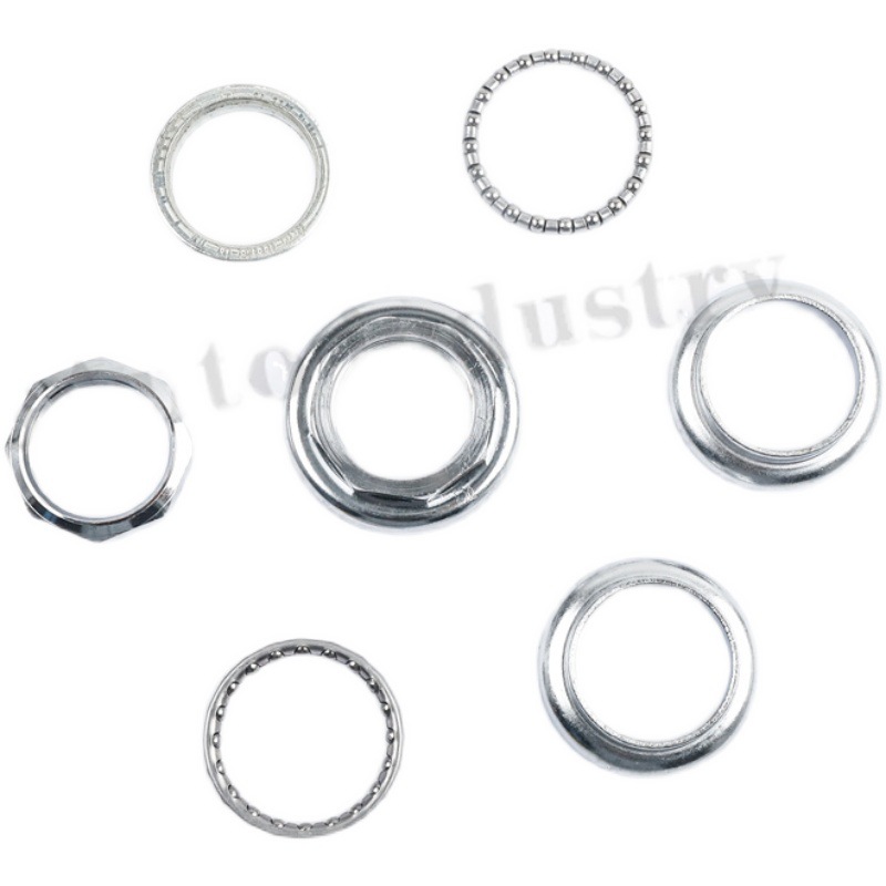 Picture of Electric scooter seven-piece Bowl 26mm three-wheel front fork steel bowl 28mm small dolphin front axle front fork bearing