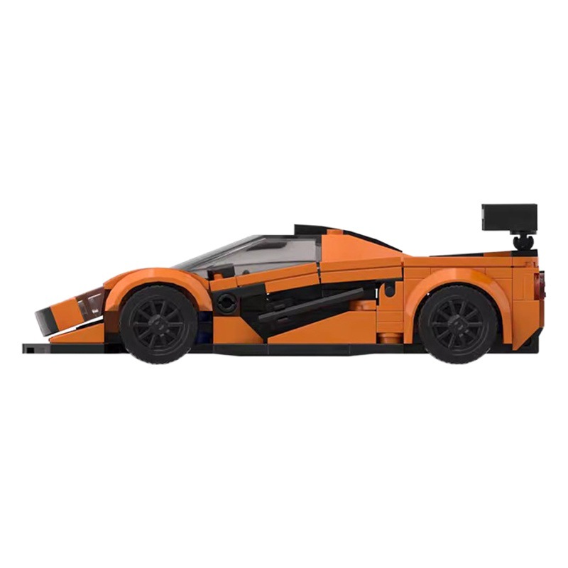 Compatible with Lego domestic MOC-91680 McLaren F1 LM creative diy assembled model toy boy gift