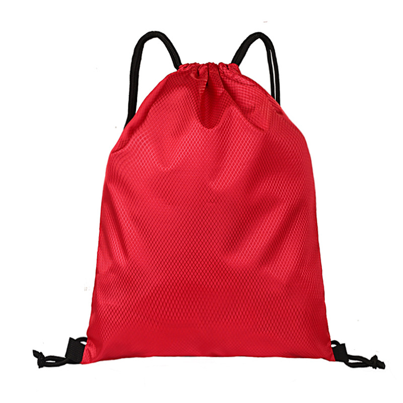 Picture of Waterproof Drawstring Backpack Drawstring Pocket Large Capacity Foldableing Student Sports Basketball Fitness Backpack with Custom Logo