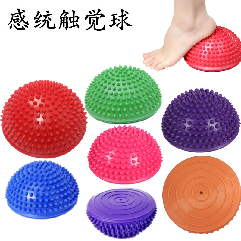 Picture of Kindergarten Toys Children's Feelings Training Equipment Foot Foot Acupoint Massage Tactility Ball Crossing Stone Balance Durian Ball