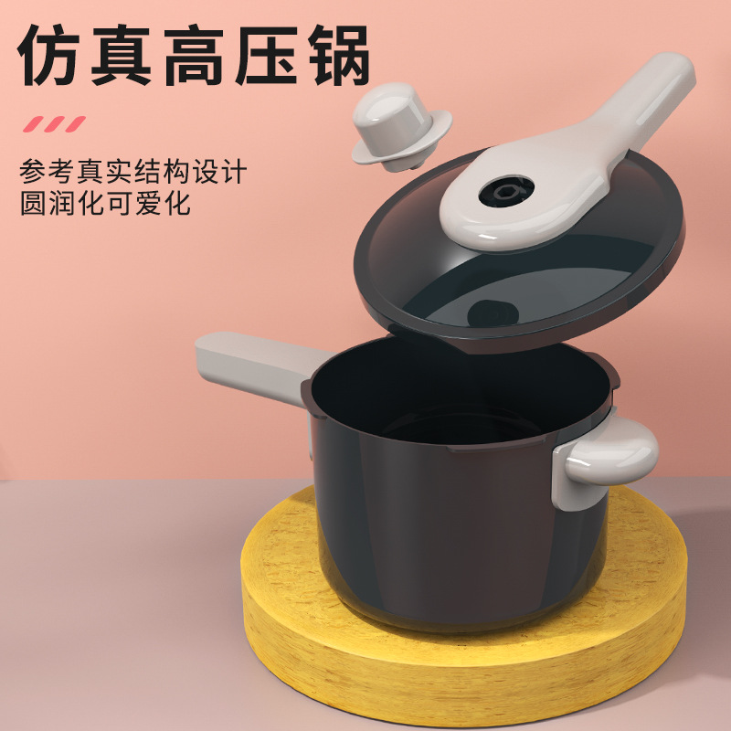 Picture of Children's simulation kitchenware play house suit cutting vegetables cooking baby cutting fruit boys and girls kitchenette toys
