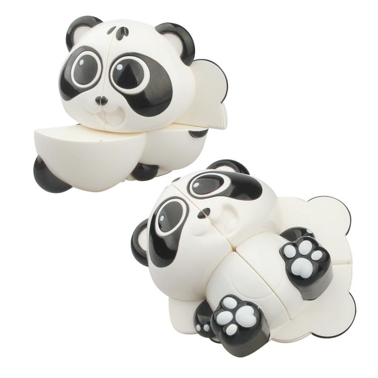 Picture of Yuxin Panda Second-order Rubik's Cube Second-order Rubik's Cube Special-shaped Educational Toys Cute Cartoon Panda Second-order Rubik's Cube