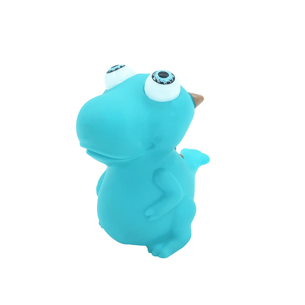 Picture of Cross-border cartoon factory direct decompression animal squeeze doll decompression pinch music stare eye vent toy