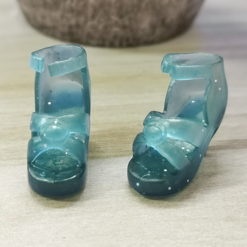 Picture of Lijia Toy Doll Shoes Long Boots High Heels Flat Casual Shoes Fat Feet Height 26cm Six Points Accessories