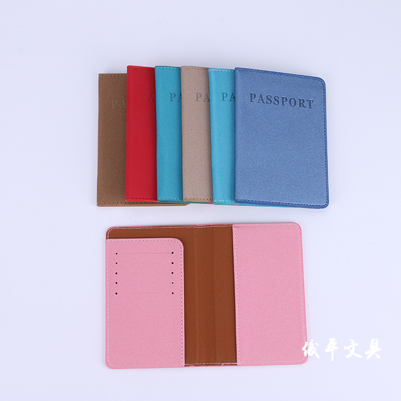 Picture of in stock wholesale passport holder protective cover waterproof multi-card multi-function passport card bag cross-border pu leather anti-theft