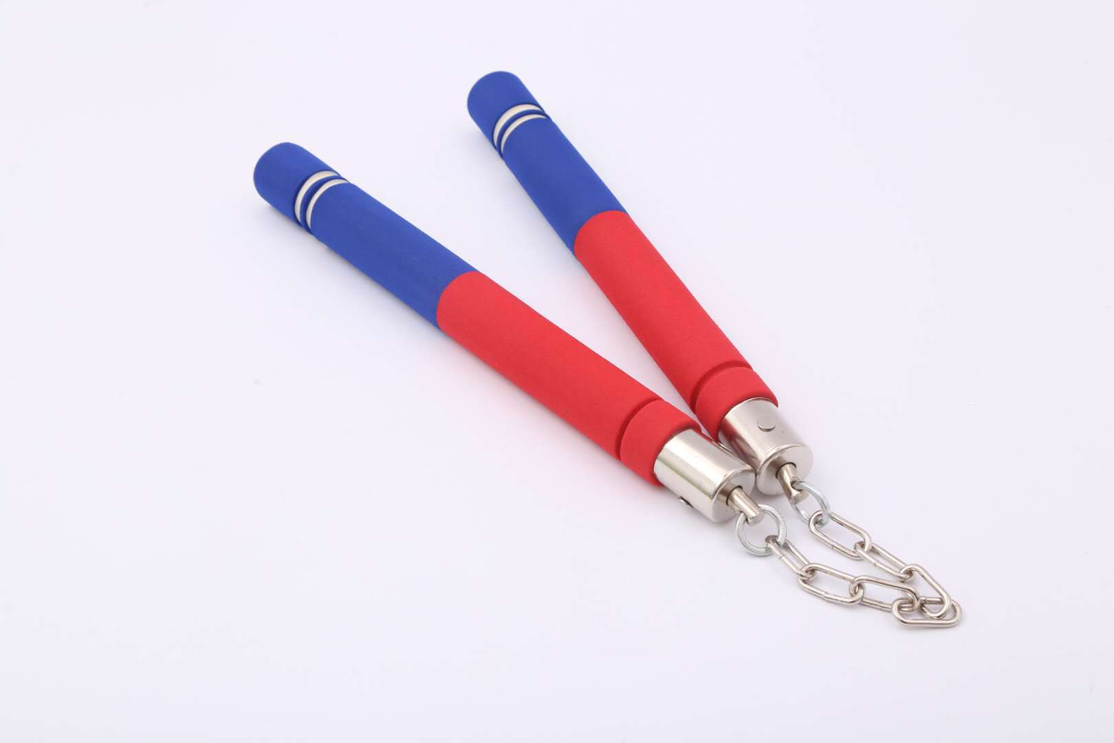 Picture of Wholesale PVC sponge nunchakus novice practice nunchakus multicolor optional taekwondo martial arts supplies show stick