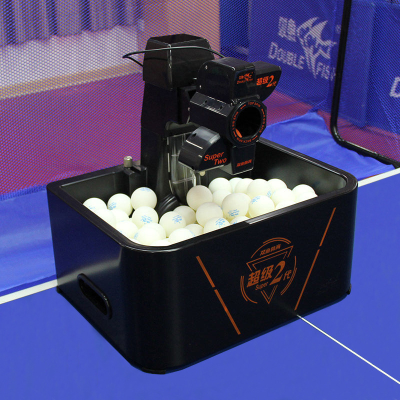 Picture of Pisces Table Tennis Ball Machine Trainer Home Entertainment Automatic Transmitter Second Generation Table Tennis Ball Machine