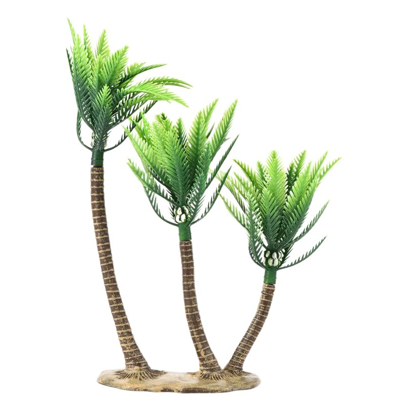 Simulation mini landscape tree model sand table pine cypress children's toy simulation insect forest ecological plant