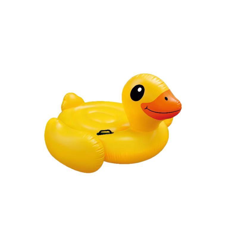 Picture of Summer Love Thickened Water Inflatable Animal Mount Whale Floating Circle Flamingo Swimming Circle Duck Unicorn Floating Row