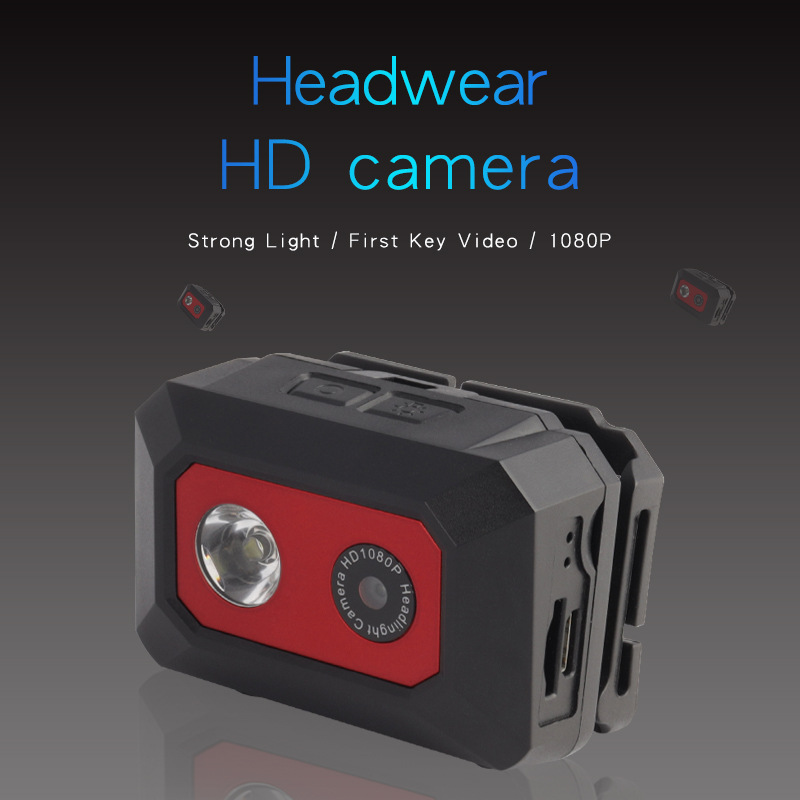 Picture of Head-Mounted Sports Camera, Head-Mounted Flashlight Outdoor