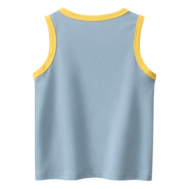 27Kids Export Kidsren's Clothing Douyin First-Hand Supply 2025 Summer New Kidsren's Vest Male Baby Clothes Wholesale