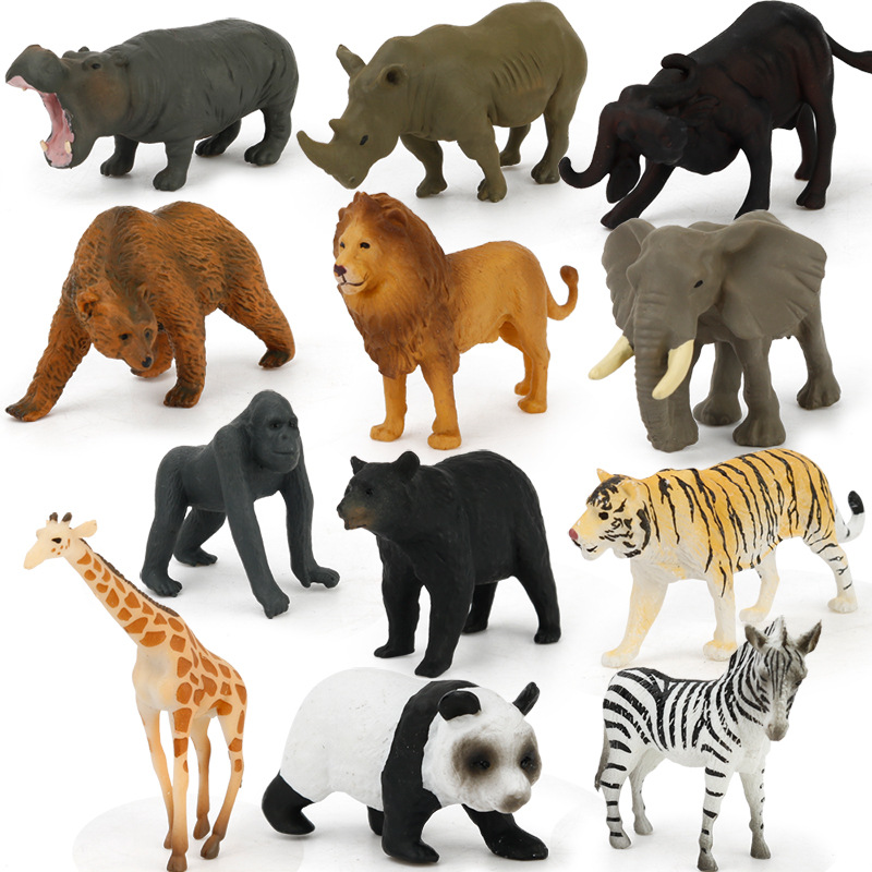 Picture of Popular science toys sand table scene dinosaur marine animal matching knowledge learning card science education cognitive model teaching aids