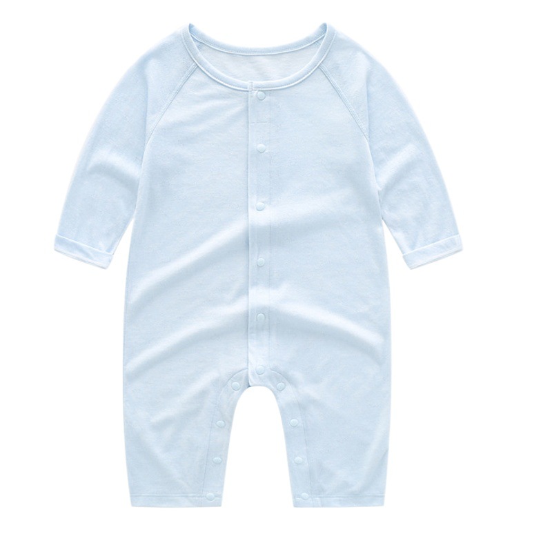 Bamboo Fiber Baby Jumpsuit, Summer Clothes, Thin Pajamas, Air-Conditioning Clothes, Newborn Clothes, Rompers