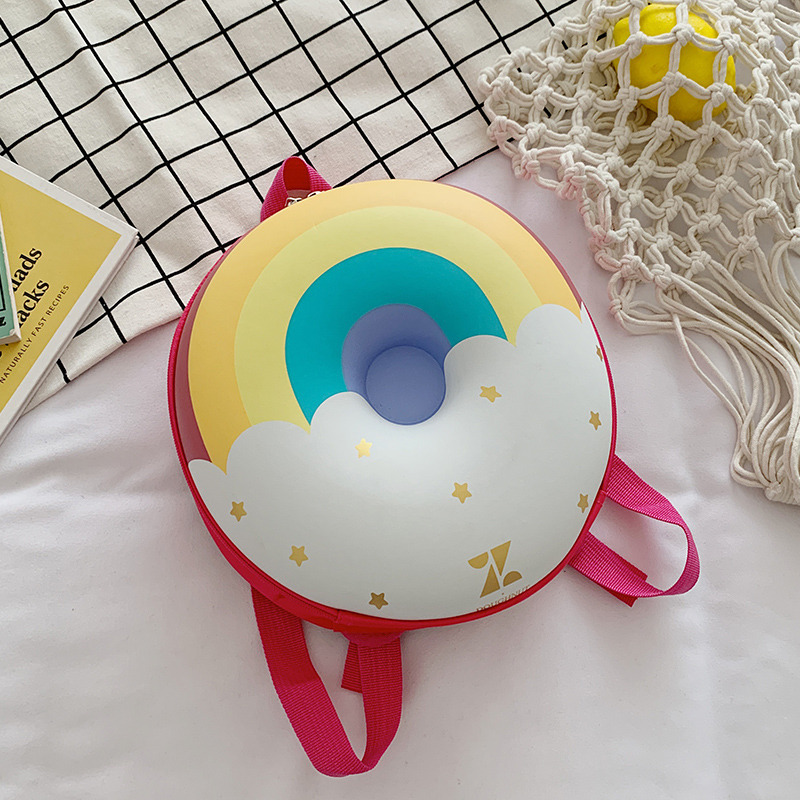 Picture of Cartoon Cute Kidsren's Backpack 2024 New 3-6 Year Old Male and Female Baby Hard Shell Backpack Kindergarten School Bag Trendy