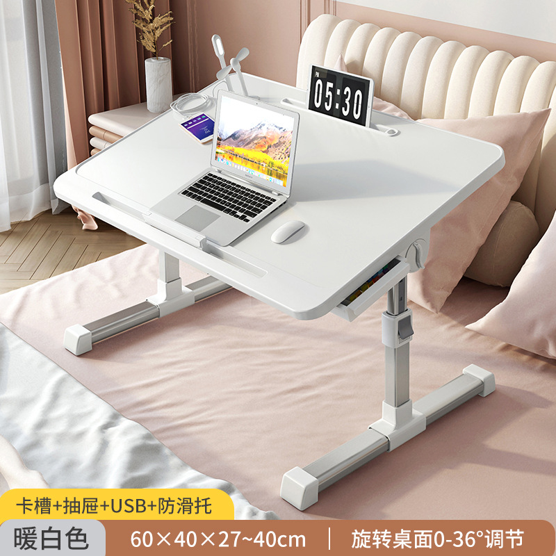 Picture of Foldable Lifting Bed Small Table Home Study Desk Bedroom Computer Office Bay Window Dormitory Student Small Table