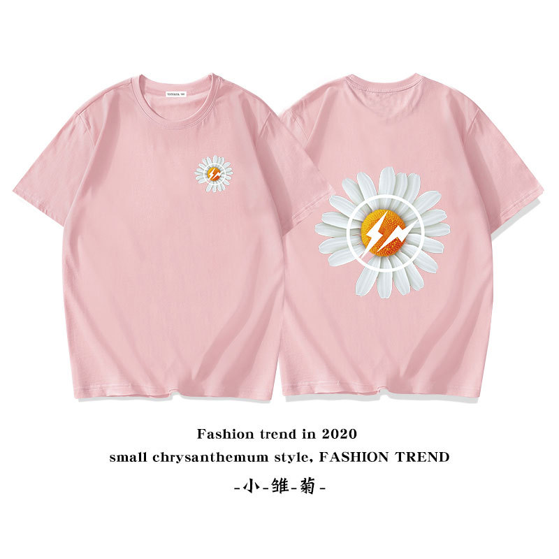 Picture of Boys and girls daisy short-sleeved T-shirt breathable comfortable half-sleeved T-shirt cotton cotton wholesale cross-border AliExpress