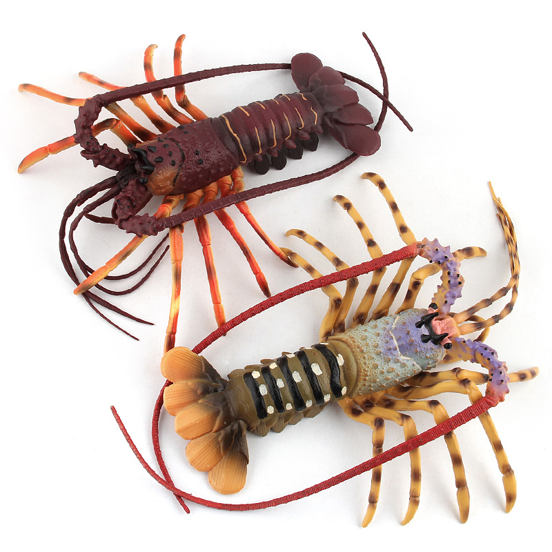 Picture of Cross-border toy marine life simulation lobster marine animal model submarine toy doll decoration plastic