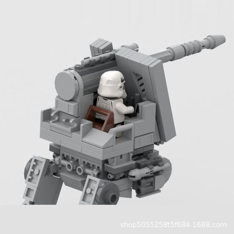 MOC Building Blocks Star Wars Series Han Solo AD-DT Robot Compatible with Lego Small Particle Puzzle Set Assembled