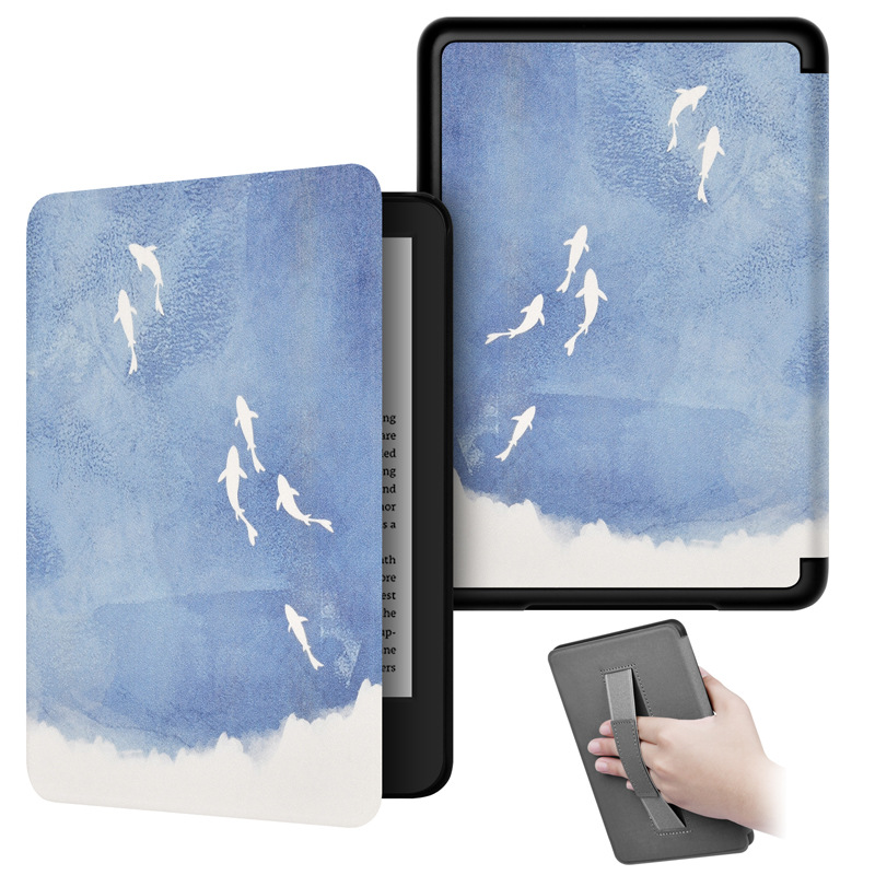 Picture of For 2024kindle paperwhite12th handheld painted protective case 7 inch kpw6 color picture protective case