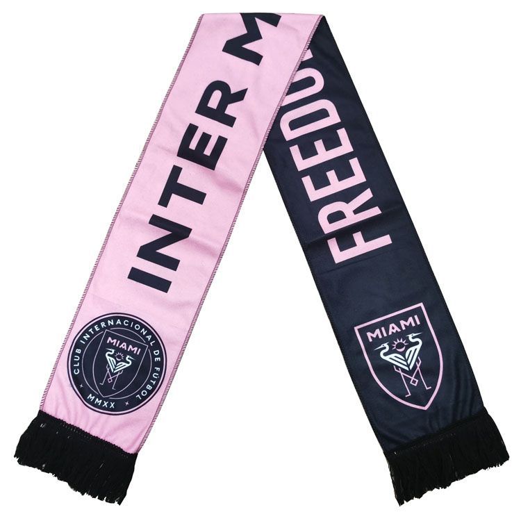 Picture of Fan Supplies Messi Youwen Imperial Horse International Ac Milan Paris Scarf Football Fan Cheer Autumn and Winter Warmth