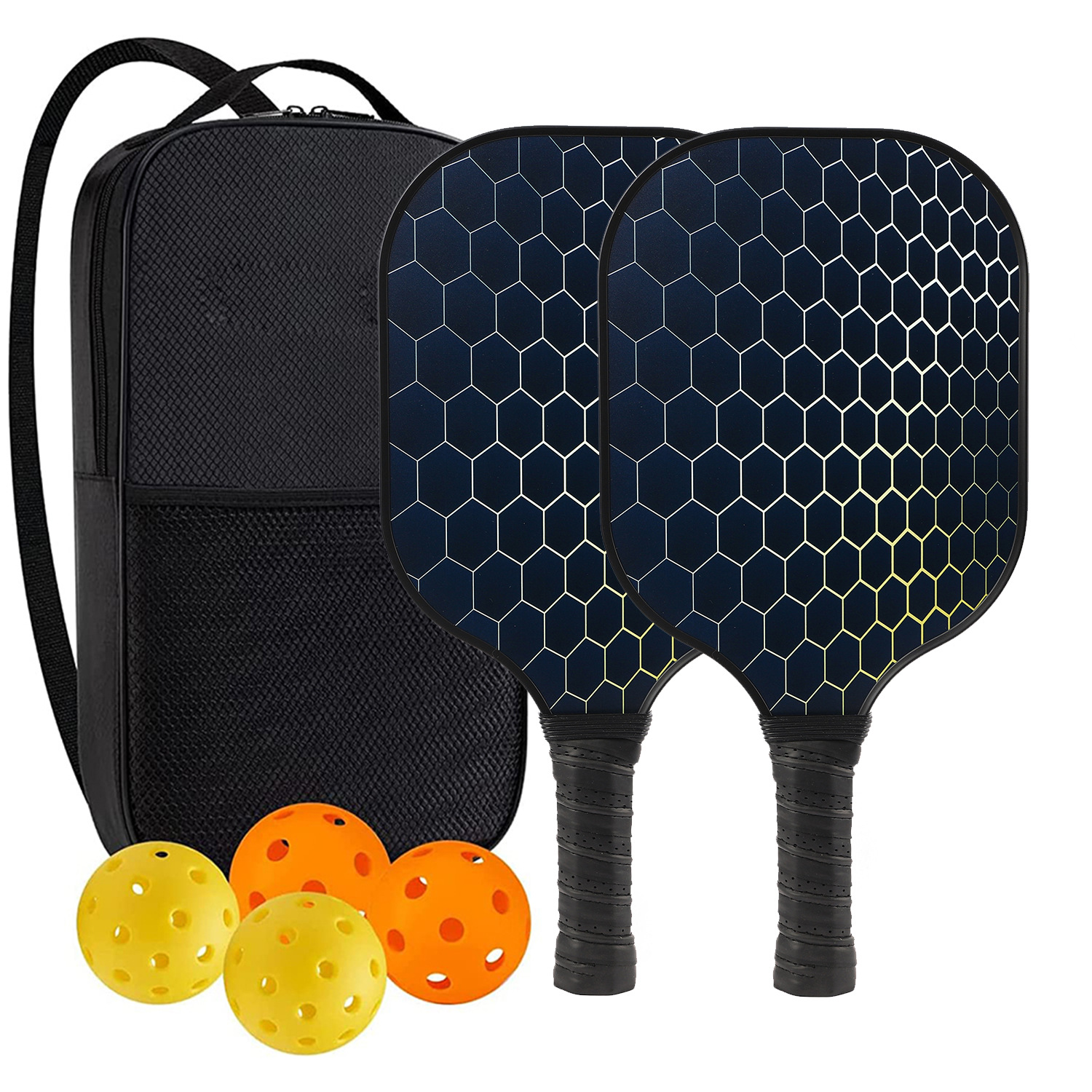 Picture of Carbon Fiber Pickleball Racket Honeycomb Board Outdoor Sports Carbon Pickleball Racket Cross-Border Pickleball Paddle