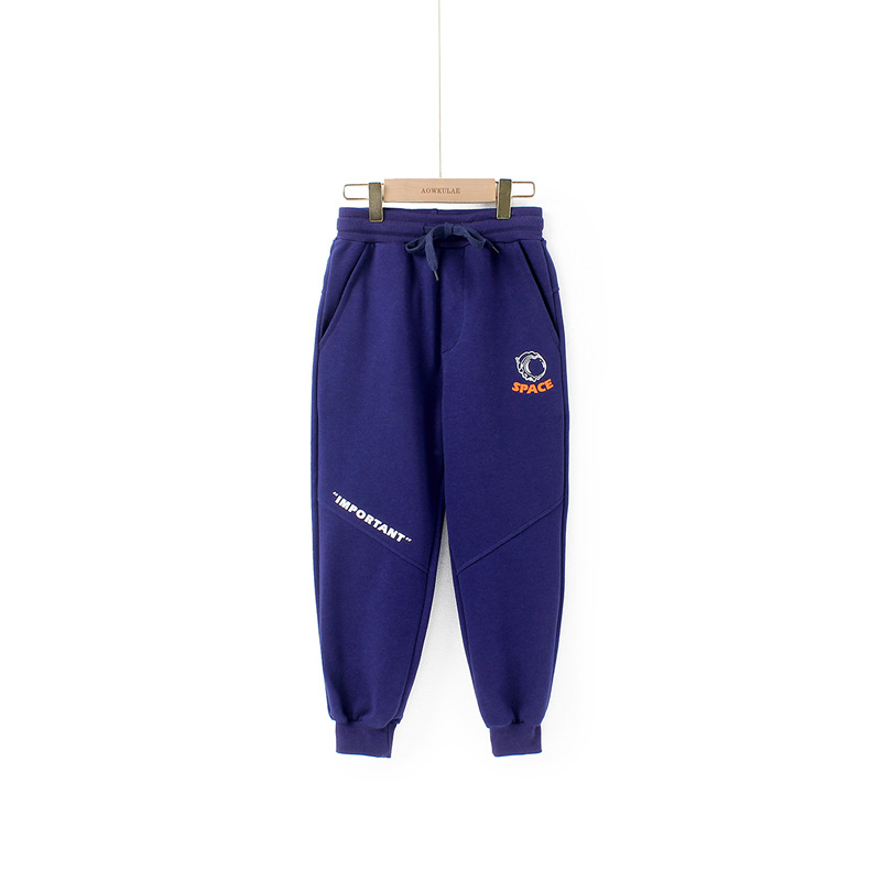 Picture of Autumn Children's Pants Korean Style New Children's Sports Long Pants Big Children's Pure Cotton Casual Anti-Mosquito Pants Children's Pants Wholesale