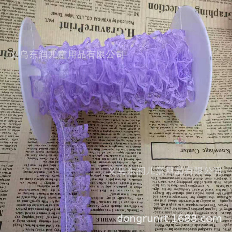 Picture of Single-layer lace confused doll handmade DIY skirt cream glue clay decoration diy toy material wholesale