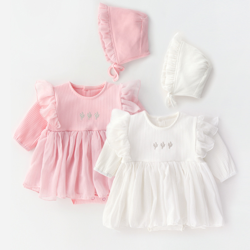 Picture of 2025 Autumn Baby Girl Dress Supplies Cute Baby Girl Princess Dress Tutu Skirt Popular Baby Clothes