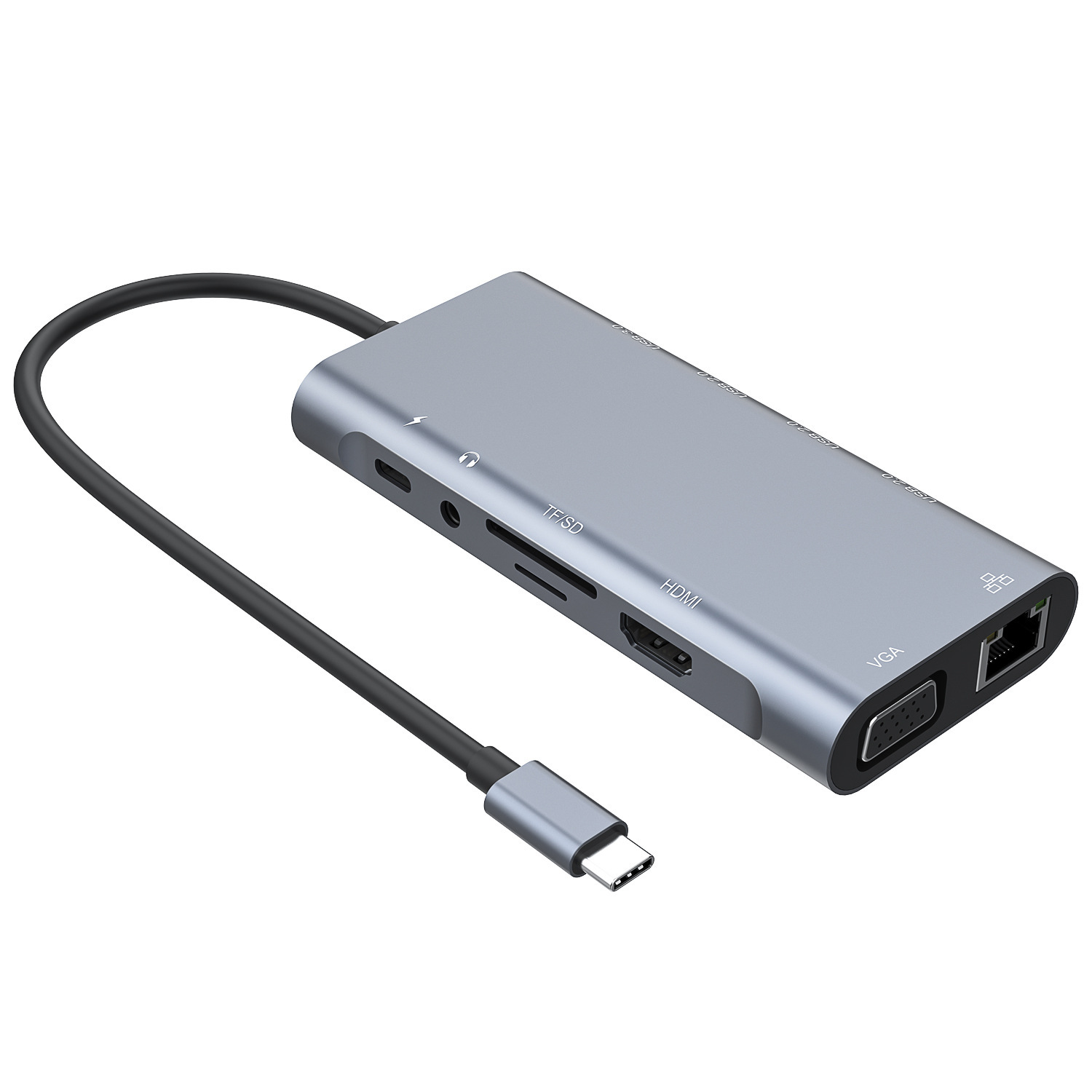 Picture of Cross-border 11in1usb3.0hub hub for Apple laptop multi-function typec docking station