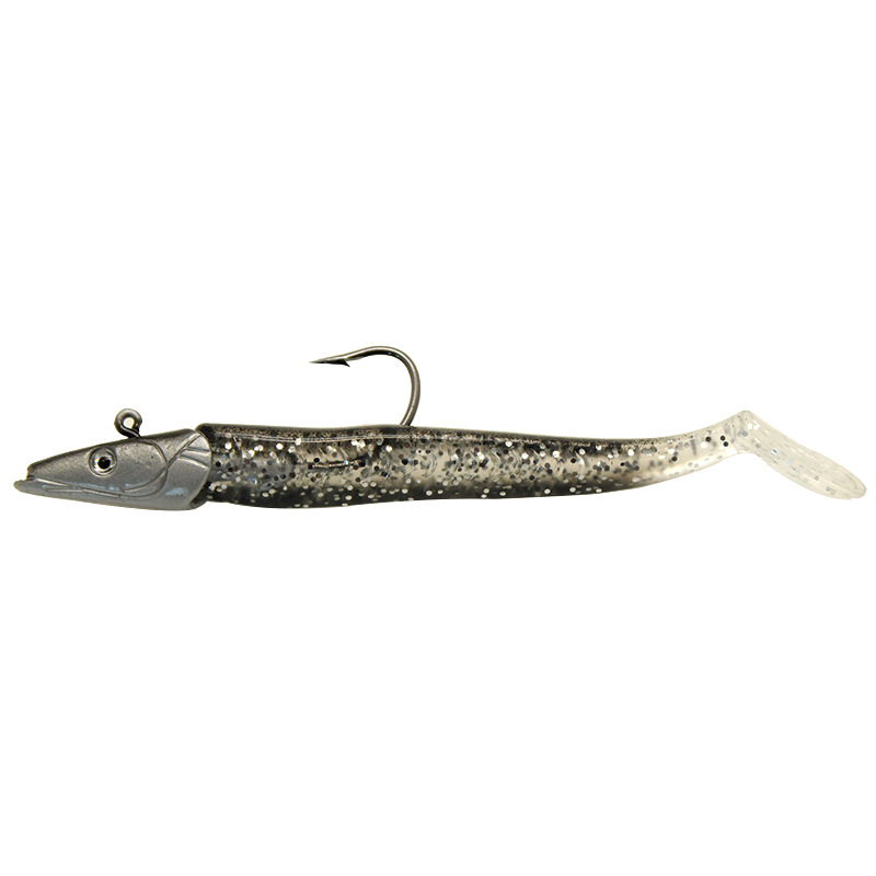 Picture of Lead head fish 11cm22g submerged lead head bait 5 color simulation fish scale bait Soft Bait Luya bait luminous fishing gear