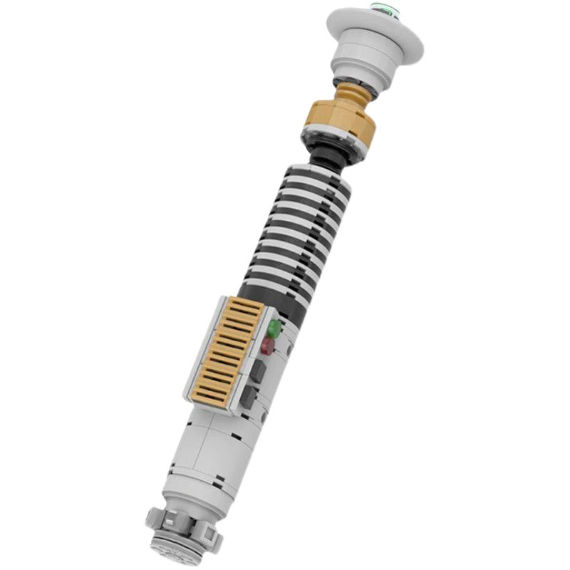 Compatible with Lego MOC building blocks suit small particle gift Creative Star Wars Knight Luke's lightsaber model