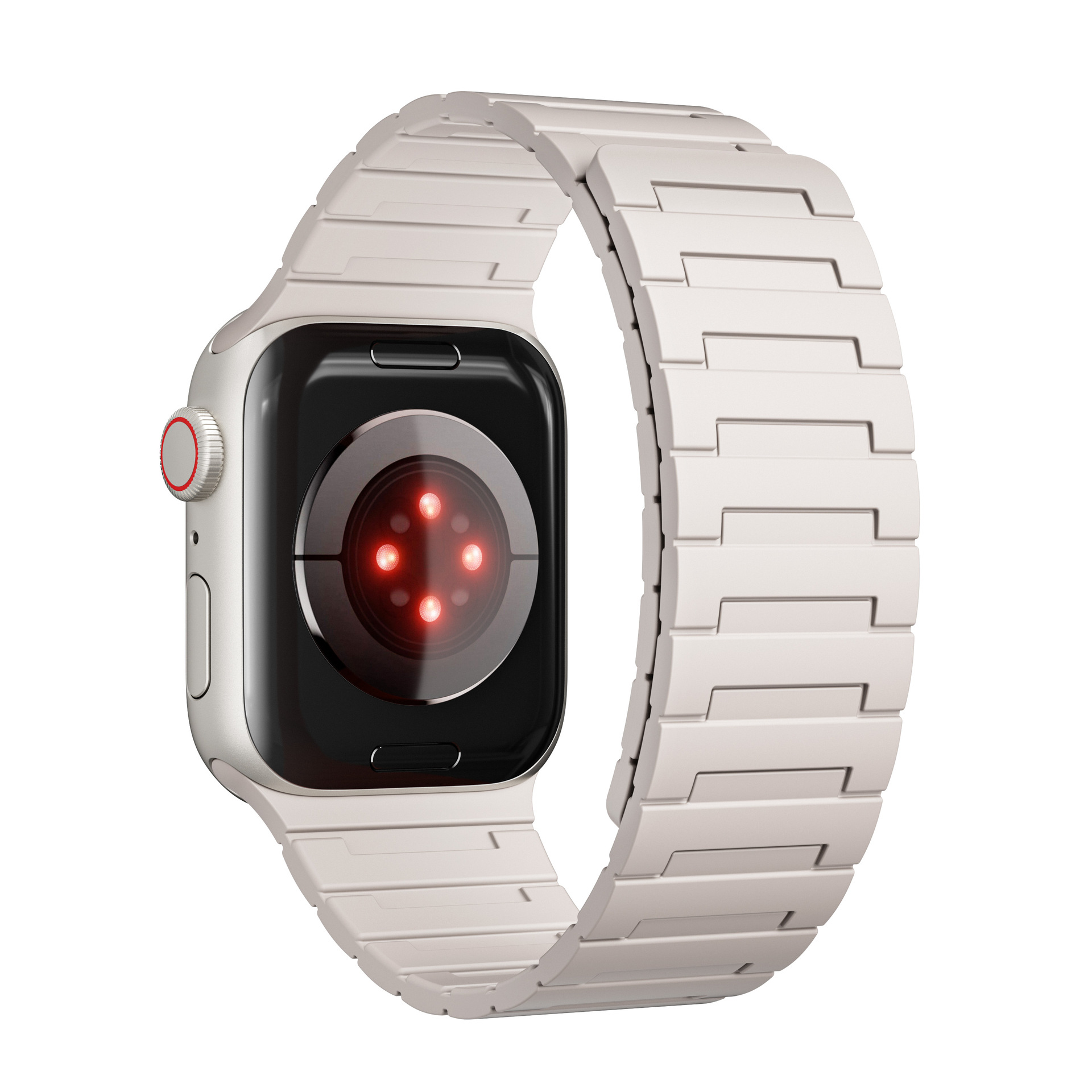 Picture of Suitable for Apple Watch Magnetic Silicone Strap Appleiwatchs1-10 Generation Magnetic Loop Strap Baigey