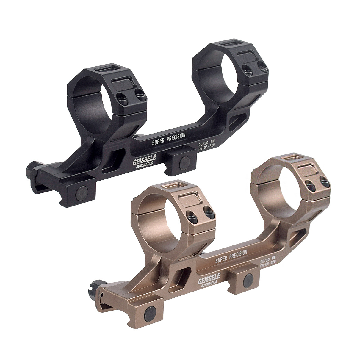 Picture of Factory direct conjoined 30 to 25 bracket 20mm slot sight mirror GE fixture quick release bracket cross-border